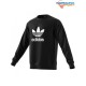 BLUZA męska ADIDAS TREFOIL CREW CW1235 czarna