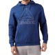 BLUZA męska REEBOK LOGO ciepła CD5532 niebieska