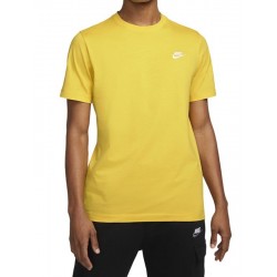 Koszulka Nike S NSW Club Tee AR4997-709 żółta