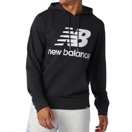 BLUZA męska NEW BALANCE MT03558BK z kapturem