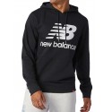 BLUZA męska NEW BALANCE MT03558BK z kapturem