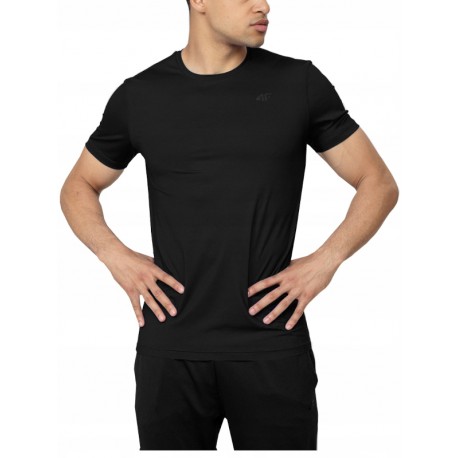 KOSZULKA 4F męska 4FSS23TFTSM259-20S czarna