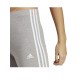 LEGGINSY GETRY ADIDAS IC7152 bawełniane szare trzy paski