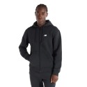 BLUZA męska NEW BALANCE z kapturem NB MJ43902BK czarna rozsuwana