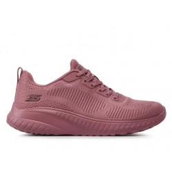 Buty damskie SKECHERS BOBS SPORT różowe (117209-RAS) lekkie