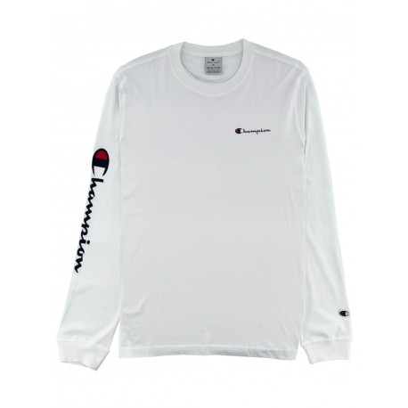 KOSZULKA z długim rękawem męska CHAMPION LONGSLEEVE 220266-WW001