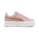 Buty młodzieżowe Puma Mayze Wild (385696-13) różowe panterka skóra