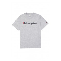 KOSZULKA męska CHAMPION (220256-EM021) t-shirt bawełniany szara