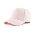 CZAPKA Z DASZKIEM (802410-PS195) bawełniana sportowa różowa regulacja unisex