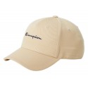 CZAPKA Z DASZKIEM (802410-MS091) bawełniana sportowa beżowa regulacja unisex