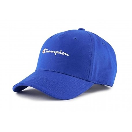 CZAPKA Z DASZKIEM (802410-BS008) bawełniana sportowa niebieska regulacja unisex