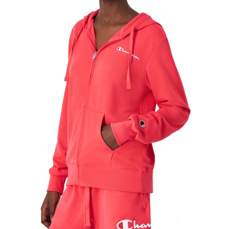 BLUZA damska CHAMPION z kapturem (118099-PS203) rozsuwana