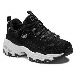 Buty damskie Skechers D'LITES-BIGGEST (11930-BLK) niskie