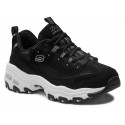 Buty damskie Skechers D'LITES-BIGGEST (11930-BLK) niskie