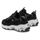 Buty damskie Skechers D'LITES-BIGGEST (11930-BLK) niskie