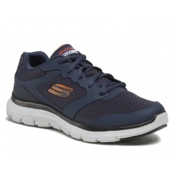 BUTY męskie SKECHERS FLEX ADVANTAGE 4.0 (232225-NVY) granatowe