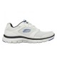 BUTY męskie SKECHERS FLEX ADVANTAGE 4.0 (232225-WBK) białe