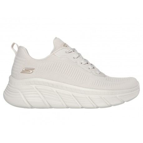 Buty damskie SKECHERS BOBS (117385-OFWT) beżowe