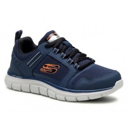 BUTY męskie SKECHERS TRACK (232001-NVOR) granatowe