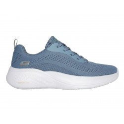 Buty damskie SKECHERS BOBS INFINITY (117550-SLT) niebieskie