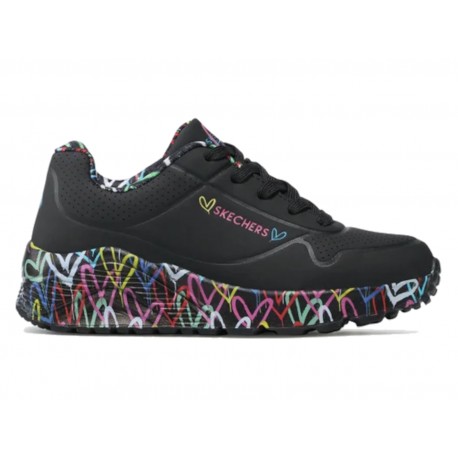 Buty damskie Skechers UNO LITE 314976L-BKMT