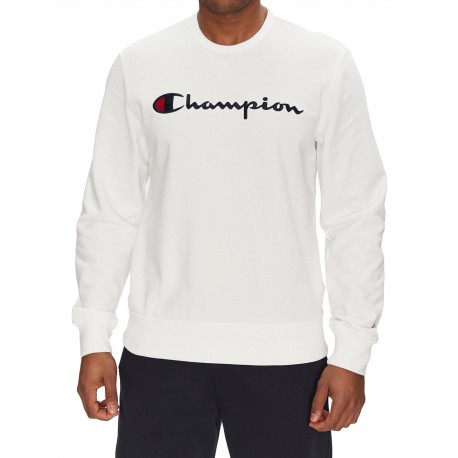 BLUZA męska CHAMPION 220727-WW001 biała