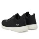 Buty damskie SKECHERS BOBS SQUAD czarne (32504-BLK) lekkie czarne