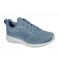 Buty damskie SKECHERS BOBS SQUAD niebieskie (32504-LTBL) lekkie