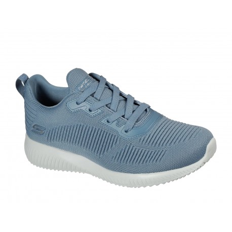 Buty damskie SKECHERS BOBS SQUAD niebieskie (32504-LTBL) lekkie