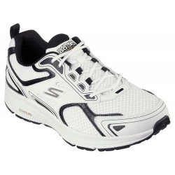BUTY męskie SKECHERS GO RUN CONSISTENT (220034-WBK) białe