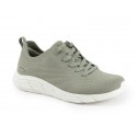 Buty damskie SKECHERS BOBS Sport zielone (117591-OLV) lekkie