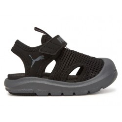 SANDAŁY dziecięce PUMA (401576-01) na rzepy czarne