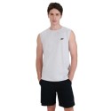 KOSZULKA męska tank top 4F męska (4FWMM00TSLEM125-27M) bawełna szara