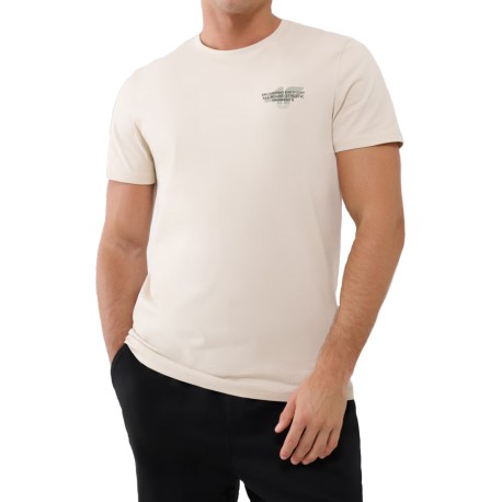 KOSZULKA 4F męska (4FWSS25TTSHM1974-12S) beżowa