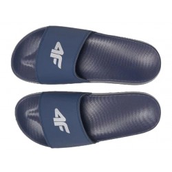 KLAPKI 4F męskie (4FRMM00FSLIM011-30S) sportowe granatowe na basen lato