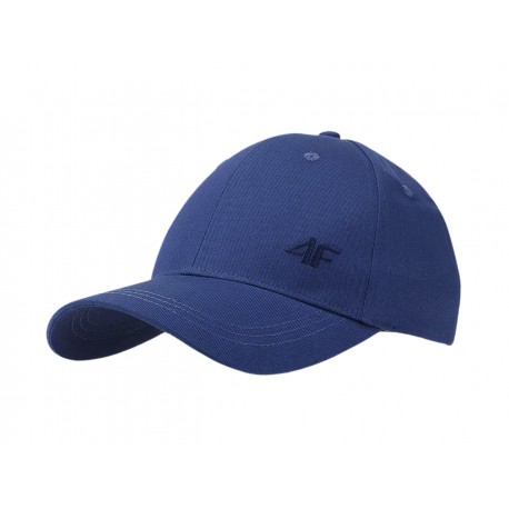 CZAPKA z daszkiem 4F granatowa (4FWSS25ACABU367-31S) bawełniana S/M