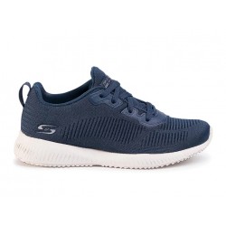 Buty damskie SKECHERS BOBS SQUAD granatowe (32504-NVY) lekkie