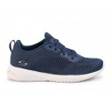 Buty damskie SKECHERS BOBS SQUAD granatowe (32504-NVY) lekkie