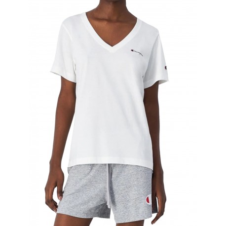 KOSZULKA damska CHAMPION 117536-WW001 biała