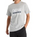 KOSZULKA męska NEW BALANCE (MT51940AG) szara