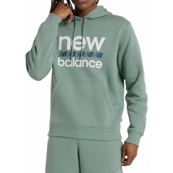 BLUZA męska NEW BALANCE MT51941DKJ zielona