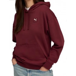 BLUZA DAMSKA PUMA NA ZAMEK (688100-96) BORDOWA