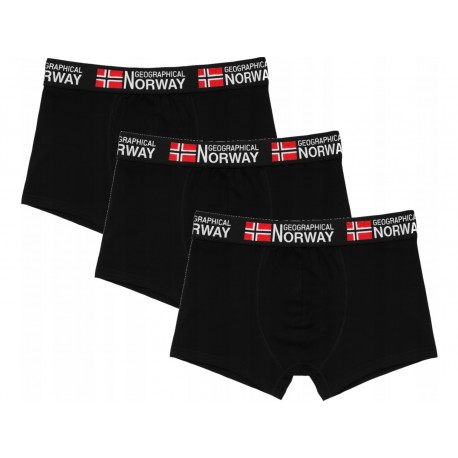 BOKSERKI męskie Geographical Norway GN-02 bawełna KOMPLET