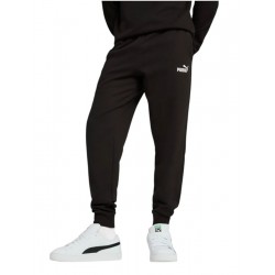 SPODNIE sportowe PUMA męskie (682606-01) dresowe czarne bawełniane