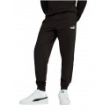 SPODNIE sportowe PUMA męskie (682606-01) dresowe czarne bawełniane