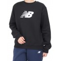 BLUZA NEW BALANCE damska WT43526BK bez kaptura