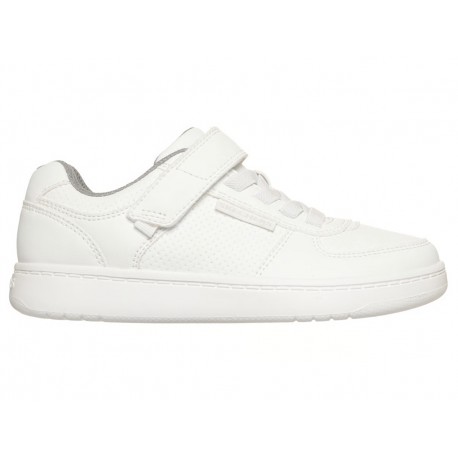 BUTY sportowe SKECHERS 418032L-WHT na rzepę