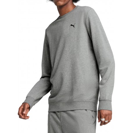 BLUZA PUMA MĘSKA SMALL LOGO (682568-01) SZARA
