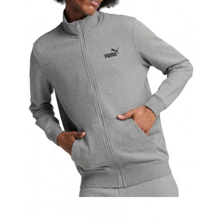 BLUZA PUMA męska (682584-03) NA ZAMEK SZARA