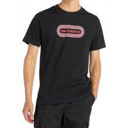 KOSZULKA męska NEW BALANCE (MT61C48BBK) CZARNA